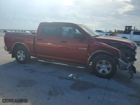 2009 Dodge Ram 1500 SLT with VIN 1D3HB13P59S752474, listed as a Copart auction lot 69374534 with 145,241 mi miles and Salvage Title. Bid and sale history available at carsss.com. Image 4.