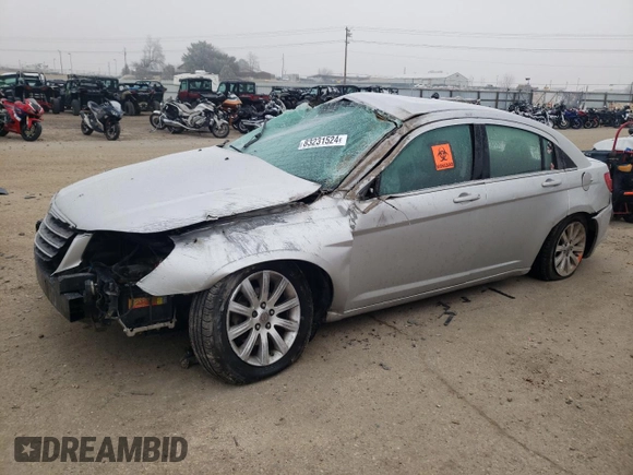 2010 Chrysler Sebring Limited with VIN 1C3CC5FB2AN185235, listed as a Copart auction lot 83231524 with 0 mi miles and Salvage Title. Bid and sale history available at carsss.com. Image 1.