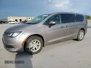 2018 Chrysler Pacifica Touring with VIN 2C4RC1DG1JR350238, listed as a Copart auction lot 50255075 with 121,560 mi miles and Salvage title. Bid and sale history available at DreamBid. Image 1.