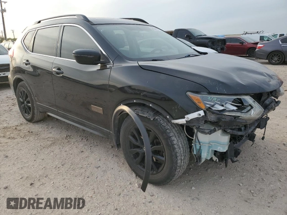 2017 Nissan Rogue S with VIN 5N1AT2MT0HC761872, listed as a Copart auction lot 50383615 with 132,750 mi miles and Salvage Title. Bid and sale history available at carsss.com. Image 4.