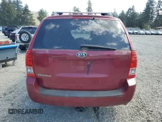 2012 Kia Sedona LX with VIN KNDMG4C77C6443163, listed as a Copart auction lot 54077175 with 105,620 mi miles and Clean Title. Bid and sale history available at carsss.com. Image 6.