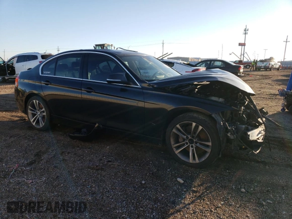 2015 BMW 3 Series 335i xDrive with VIN WBA3B9G55FNR93257, listed as a Copart auction lot 78356114 with Not Provided miles and Salvage Title. Bid and sale history available at carsss.com. Image 4.