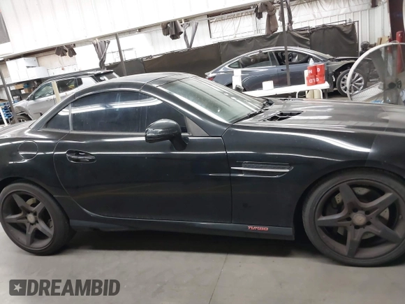 2012 Mercedes-Benz SLK 250 with VIN WDDPK4HA7CF040936, listed as a IAAI auction lot 42637791 with 83,426 mi miles and . Bid and sale history available at DreamBid. Image 13.