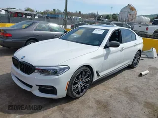 2017 BMW 5 Series 540i with VIN WBAJE5C33HG914686, listed as a IAAI auction lot 41755426 with 62,396 mi miles and . Bid and sale history available at carsss.com. Image 18.