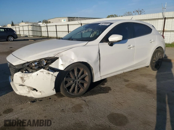 2017 Mazda 3 Touring with VIN 3MZBN1L71HM121005, listed as a Copart auction lot 46875865 with 115,406 mi miles and Salvage Title. Bid and sale history available at DreamBid. Image 1.