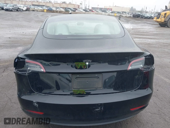 2023 Tesla Model 3 with VIN 5YJ3E1EA0PF587656, listed as a IAAI auction lot 41489586 with 12,844 mi miles and . Bid and sale history available at DreamBid. Image 17.