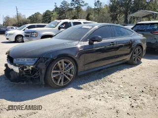 2017 Audi A7 Prestige with VIN WAU22AFC9HN118604, listed as a Copart auction lot 47701285 with 139,283 mi miles and Salvage title. Bid and sale history available at DreamBid. Image 1.