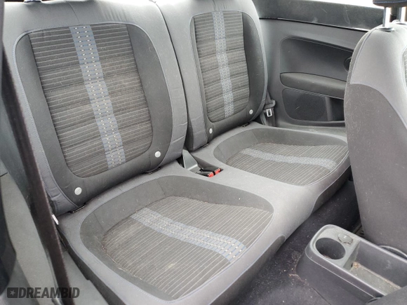 2012 Volkswagen Beetle 2.0T Turbo w/Sun/Sound with VIN 3VWV67AT1CM666305, listed as a Copart auction lot 44397525 with 80,523 mi miles and Clean Title. Bid and sale history available at carsss.com. Image 10.