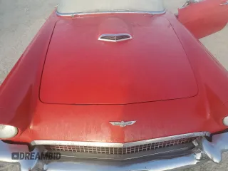 1957 Ford Thunderbird with VIN D7FH286272, listed as a Copart auction lot 77243694 with 19,878 mi miles and Salvage Title. Bid and sale history available at DreamBid. Image 11.