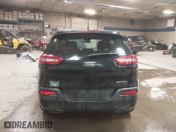 2016 Jeep Cherokee Sport with VIN 1C4PJMAS9GW268040, listed as a IAAI auction lot 41241844 with 102,211 mi miles and . Bid and sale history available at DreamBid. Image 16.