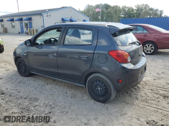 2015 Mitsubishi Mirage DE with VIN ML32A3HJ7FH002331, listed as a Copart auction lot 57827745 with 106,991 mi miles and Clean title. Bid and sale history available at DreamBid. Image 2.