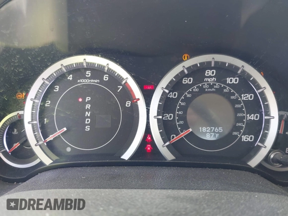 2011 Acura TSX with VIN JH4CU2F61BC009525, listed as a IAAI auction lot 42305819 with 182,765 mi miles and . Bid and sale history available at DreamBid. Image 7.