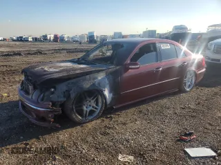 2005 Mercedes-Benz E-Class 5.5L AMG with VIN WDBUF76J25A740142, listed as a Copart auction lot 46810995 with 0 mi miles and Salvage Title. Bid and sale history available at carsss.com. Image 1.