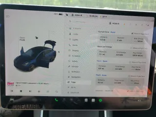 2020 Tesla Model 3 Performance z VIN 5YJ3E1EC1LF713406, wystawiony jako Copart lot #55252595 z przebiegiem 39 905 mil mil oraz Szkoda całkowita • Salvage title. Historia ofert i sprzedaży dostępna na DreamBid. Obrazek 9.