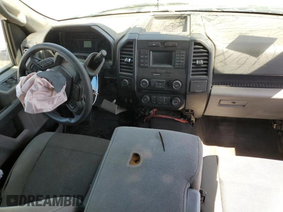 2016 Ford F-150 XLT with VIN 1FTEW1EG0GFA47732, listed as a Copart auction lot 55531725 with Not Provided miles and Salvage Title. Bid and sale history available at carsss.com. Image 8.