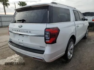 2024 Ford Expedition Max Platinum with VIN 1FMJK1M81REA23223, listed as a Copart auction lot 74358344 with Not provided miles and Non repairable. Bid and sale history available at DreamBid. Image 3.