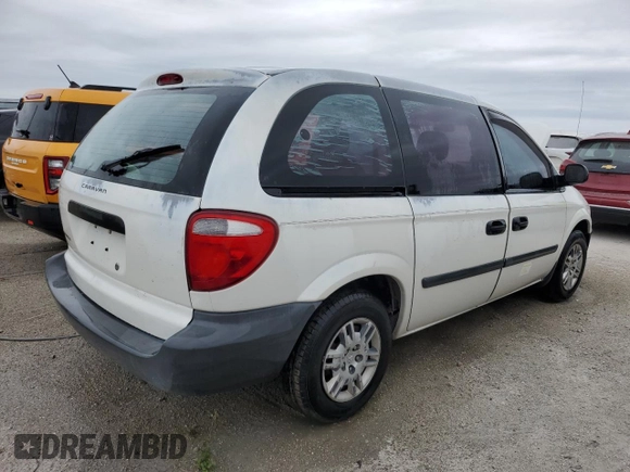 2005 Dodge Caravan SE with VIN 1D4GP25R65B349143, listed as a Copart auction lot 74966444 with Not Provided miles and Non Repairable. Bid and sale history available at carsss.com. Image 3.