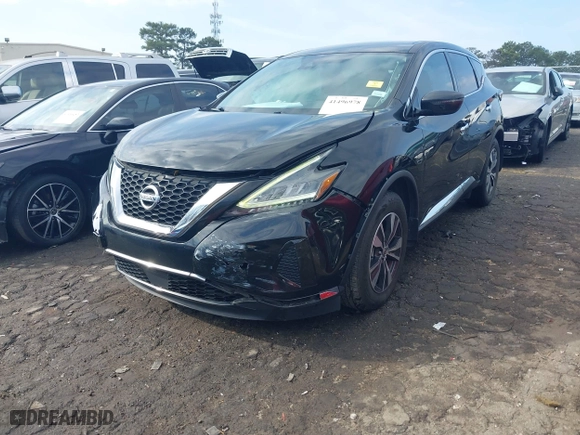 2020 Nissan Murano S with VIN 5N1AZ2AJ4LN134137, listed as a IAAI auction lot 41496978 with 103,145 mi miles. Bid and sale history available at carsss.com. Image 17.