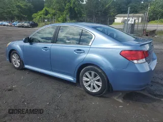 2010 Subaru Legacy Premium All-Weather Anniversary with VIN 4S3BMBG67A3231657, listed as a Copart auction lot 61060025 with Not provided miles and Salvage title. Bid and sale history available at DreamBid. Image 2.