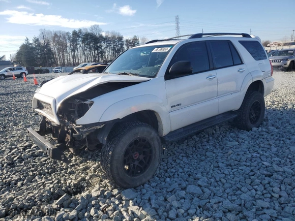 2006 Toyota 4Runner SR5 with VIN JTEBT14RX68029204, listed as a Copart auction lot 86199984 with 191,936 mi miles and Salvage Title. Bid and sale history available at carsss.com. Image 1.