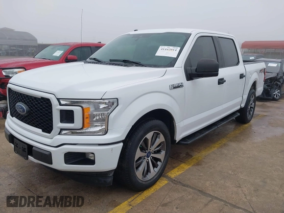 2019 Ford F-150 XL with VIN 1FTEW1C45KKE59914, listed as a IAAI auction lot 41442014 with 98,445 mi miles and . Bid and sale history available at DreamBid. Image 17.