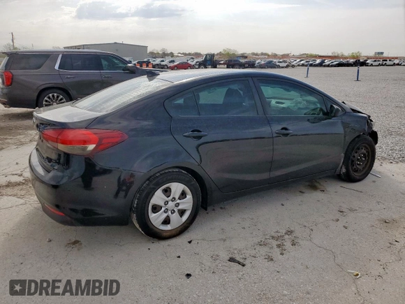 2017 Kia Forte LX with VIN 3KPFK4A73HE110745, listed as a Copart auction lot 50652175 with 102,385 mi miles and Salvage Title. Bid and sale history available at carsss.com. Image 3.