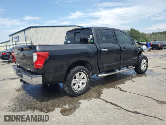 2017 Nissan Titan SV с VIN 1N6AA1EJ2HN542141, выставлен на аукционе Copart как лот 56014025 с пробегом 100 696 миль миль и Списание • Salvage title. История ставок и продаж доступна на DreamBid. Изображение 3.