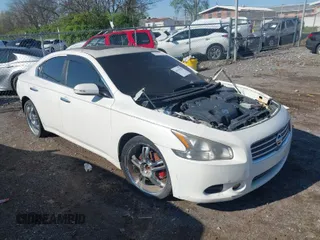 2009 Nissan Maxima SV with VIN 1N4AA51E59C802070, listed as a IAAI auction lot 41915782 with 191,066 mi miles and . Bid and sale history available at DreamBid. Image 1.