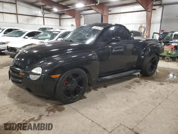 2003 Chevrolet SSR LS with VIN 1GCES14PX3B102959, listed as a Copart auction lot 47016715 with 47,879 mi miles and Clean Title. Bid and sale history available at DreamBid. Image 1.