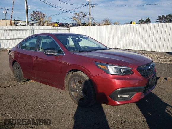 2021 Subaru Legacy Sport with VIN 4S3BWAH66M3002555, listed as a Copart auction lot 77437174 with 40,744 mi miles and Salvage Title. Bid and sale history available at carsss.com. Image 4.