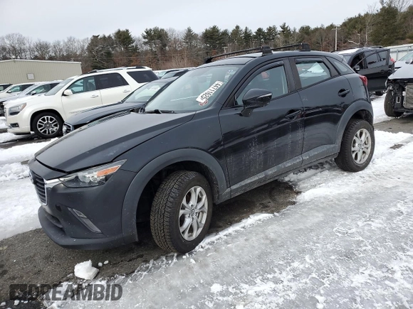 2016 Mazda CX-3 Touring z VIN JM1DKBC75G0122928, wystawiony jako Copart lot #44711625 z przebiegiem 74 217 mil mil oraz Szkoda całkowita • Salvage title. Historia ofert i sprzedaży dostępna na DreamBid. Obrazek 1.