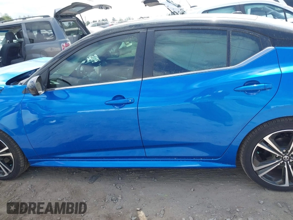 2023 Nissan Sentra SR with VIN 3N1AB8DV0PY289029, listed as a IAAI auction lot 41918957 with 25,910 mi miles and . Bid and sale history available at DreamBid. Image 14.