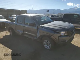 2022 Nissan Frontier S with VIN 1N6ED1EK6NN682724, listed as a Copart auction lot 43447505 with 34,732 mi miles and Salvage title. Bid and sale history available at DreamBid. Image 4.