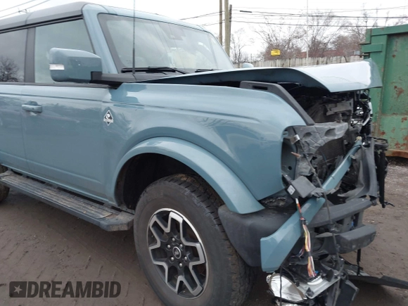 2021 Ford Bronco with VIN 1FMDE5BH4MLA71298, listed as a IAAI auction lot 41120172 with 38,723 mi miles. Bid and sale history available at carsss.com. Image 19.