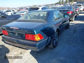 1995 Mercedes-Benz SL with VIN WDBFA63E5SF117797, listed as a IAAI auction lot 41650927 with Not provided miles and . Bid and sale history available at DreamBid. Image 4.