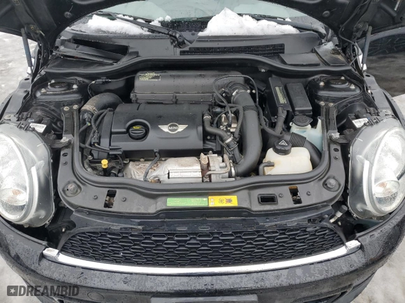 2011 MINI Cooper Convertible s with VIN WMWZP3C51BTX83467, listed as a Copart auction lot 44308125 with 55,676 mi miles and Non Repairable. Bid and sale history available at carsss.com. Image 11.