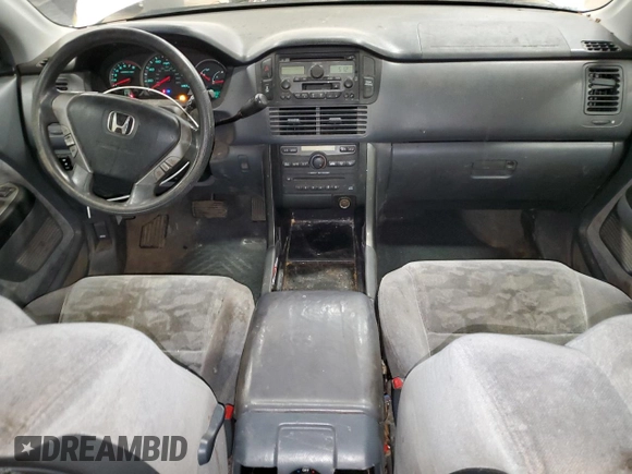 2005 Honda Pilot EX with VIN 5FNYF18415B066757, listed as a Copart auction lot 48412185 with 178,550 mi miles and Salvage Title. Bid and sale history available at DreamBid. Image 8.