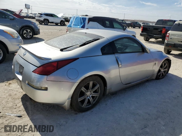 2004 Nissan 350Z Touring with VIN JN1AZ34E04T060451, listed as a Copart auction lot 42861225 with 0 mi miles and Clean Title. Bid and sale history available at carsss.com. Image 3.