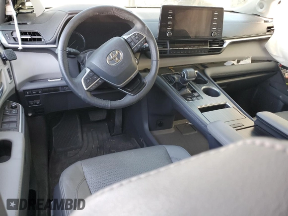 2021 Toyota Sienna Limited with VIN 5TDZRKEC0MS067714, listed as a Copart auction lot 44821915 with 53,646 mi miles and Salvage Title. Bid and sale history available at carsss.com. Image 8.