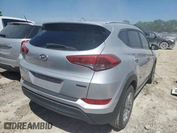 2018 Hyundai Tucson SEL z VIN KM8J33A48JU760472, wystawiony jako Copart lot #56302595 z przebiegiem 116 192 mil mil oraz Czysty tytuł • Clean title. Historia ofert i sprzedaży dostępna na DreamBid. Obrazek 3.