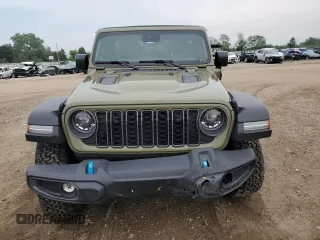 2025 Jeep Wrangler Rubicon with VIN 1C4RJXR61SW513701, listed as a Copart auction lot 59692735 with 4,778 mi miles and Salvage title. Bid and sale history available at DreamBid. Image 5.
