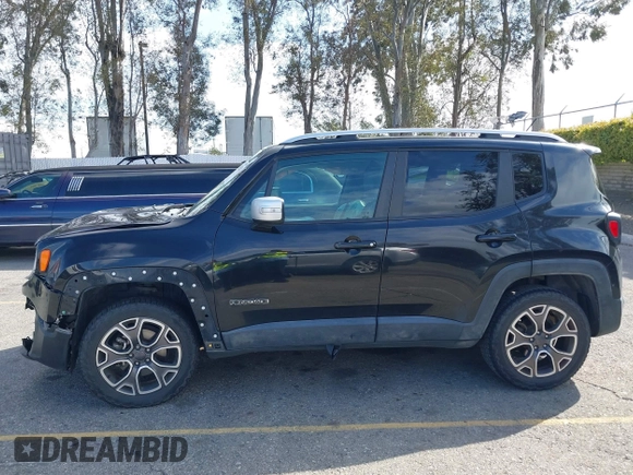 2016 Jeep Renegade Limited with VIN ZACCJBDT7GPD31740, listed as a IAAI auction lot 41823502 with 168,970 mi miles and . Bid and sale history available at DreamBid. Image 14.