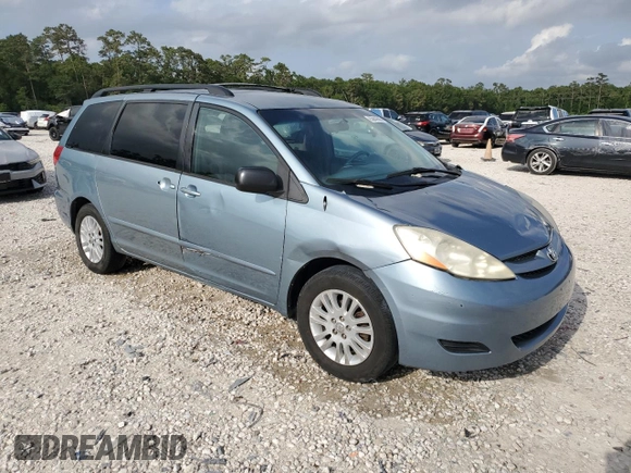 2009 Toyota Sienna CE with VIN 5TDZK23C09S264686, listed as a Copart auction lot 53843565 with 276,509 mi miles and Salvage Title. Bid and sale history available at carsss.com. Image 4.