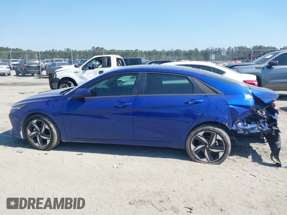 2023 Hyundai Elantra SEL with VIN 5NPLS4AG7PH106792, listed as a IAAI auction lot 41672413 with 34,774 mi miles and . Bid and sale history available at DreamBid. Image 14.
