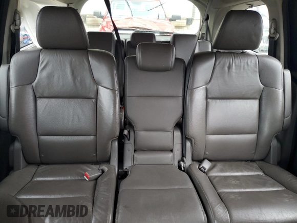 2013 Honda Odyssey EX-L with VIN 5FNRL5H61DB019930, listed as a Copart auction lot 54666775 with 175,300 mi miles and Salvage title. Bid and sale history available at DreamBid. Image 10.