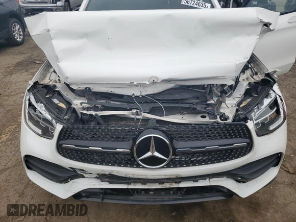 2021 Mercedes-Benz GLC 300 z VIN W1N0G8EB7MF890058, wystawiony jako Copart lot #56724635 z przebiegiem 36 918 mil mil oraz Czysty tytuł • Clean title. Historia ofert i sprzedaży dostępna na DreamBid. Obrazek 12.