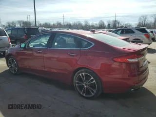 2019 Ford Fusion Titanium with VIN 3FA6P0K9XKR153544, listed as a Copart auction lot 46540155 with 94,338 mi miles and Salvage Title. Bid and sale history available at carsss.com. Image 2.