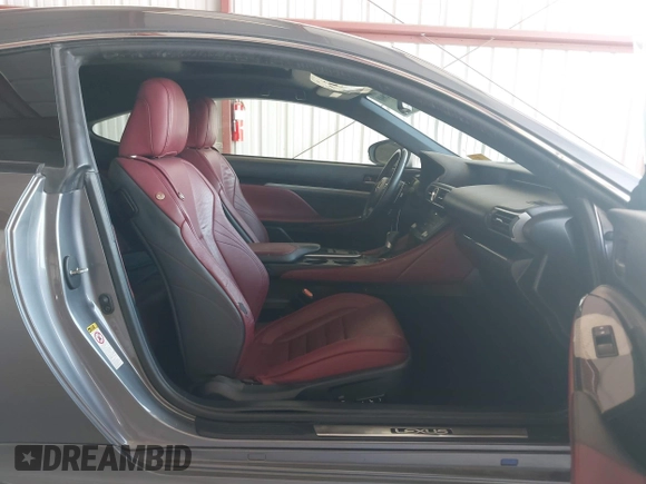 2015 Lexus RC 350 F Sport z VIN JTHHE5BC8F5003098, wystawiony jako IAAI lot #42067306 z przebiegiem 55 419 mil mil oraz . Historia ofert i sprzedaży dostępna na DreamBid. Obrazek 5.