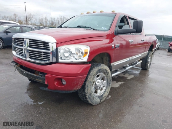 2008 Dodge Ram 2500 SXT with VIN 3D7KS29A88G177984, listed as a IAAI auction lot 41912878 with 170,780 mi miles. Bid and sale history available at carsss.com. Image 2.