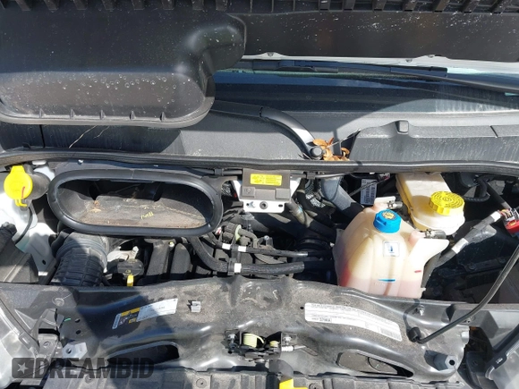 2024 Ram ProMaster Cargo Tradesman with VIN 3C6LRVDG8RE133415, listed as a IAAI auction lot 41345776 with 12,574 mi miles and . Bid and sale history available at DreamBid. Image 10.